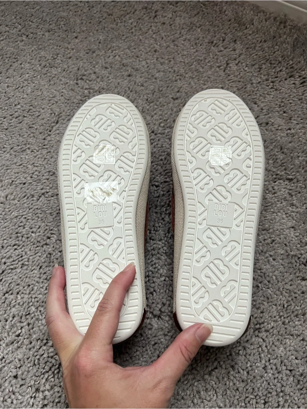 NWT Anthropologie Bibi Lou Canvas & Leather Boat Shoes Women US 6
